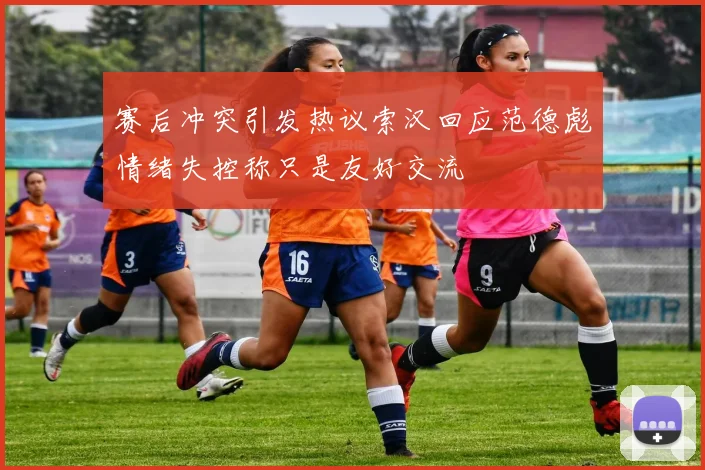 赛后冲突引发热议索汉回应范德彪情绪失控称只是友好交流